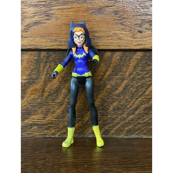 NWOT Bat Girl Action Figure Doll Xmas Stocking Stuffer DC Super Hero - Picture 1 of 6